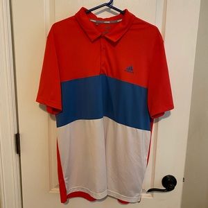 Adidas golf polo EUC size XL